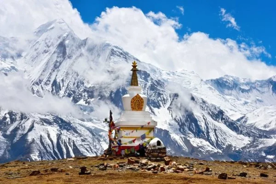 Nepal-Annapurna-range